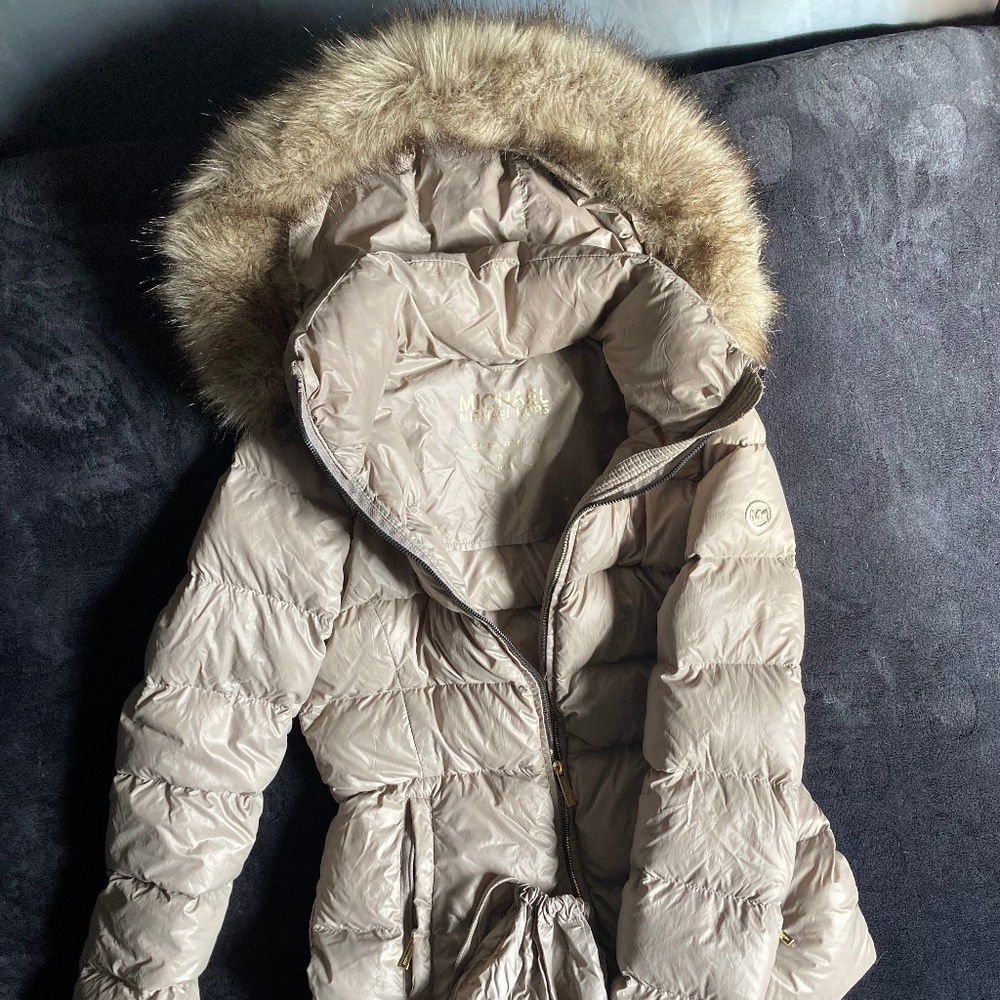 Michael Kors packable down jacket
